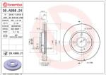 BREMBO Disc frana BREMBO PRIME LINE 09. A968.24 (09.A968.24)