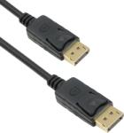 DeTech Кабел DeTech DP - DP M/M, 14+1 cooper, 5м, Черен (DE-18272)