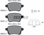 TEXTAR set placute frana, frana disc TEXTAR Q+ 2222001 (2222001)