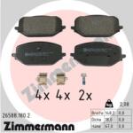 ZIMMERMANN set placute frana, frana disc ZIMMERMANN 26588.180. 2 (26588.180.2)