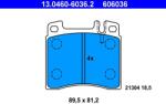 ATE set placute frana, frana disc ATE 13.0460-6036.2 (13.0460-6036.2)