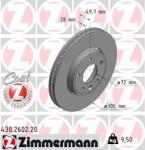 ZIMMERMANN Disc frana ZIMMERMANN COAT Z 430.2602. 20 (430.2602.20)