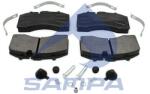 SAMPA set placute frana, frana disc SAMPA 096.971 (096.971)