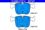 ATE set placute frana, frana disc ATE 13.0460-7147.2 (13.0460-7147.2)