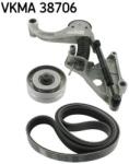 SKF Set curea transmisie cu caneluri SKF VKMA 38706 (VKMA 38706) - automobilus