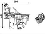 MAHLE Vas de expansiune, racire MAHLE BEHR CRT 34 000S (CRT 34 000S)