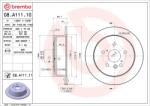 BREMBO Disc frana BREMBO PRIME LINE - UV Coated 08. A111.11 (08.A111.11)