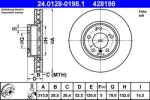 ATE Disc frana ATE 24.0128-0198.1 (24.0128-0198.1)