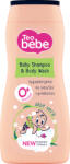 Teo Bebe Шампоан за коса и тяло Tео Bebe - Алое и пребиотик, 200 ml - ozone