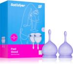 Satisfyer Feel good MENSTRUAL CUP menstruációs kehely lila 2 db