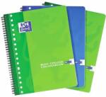 OXFORD Caiet cu spirala A4, OXFORD School Collegebook, 90 file-90g/mp, 4 perf. , coperta carton - mate (OX-400075533) - vexio