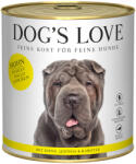 DOG’S LOVE 6x800g Dog's Love Adult Csirke nedves kutyatáp