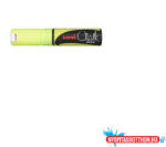 uni Krétamarker folyékony 8mm, Uni-Posca PWE-8K fluor sárga (62870) - nyomtassotthon