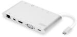 ASSMANN DA-70861 USB-C Univerzális Notebook Dokkoló - 11 Port