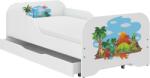 Wooden Toys MIKI gyerekágy 160x80cm ajándék matraccal, ágyneműtartó nélkül - Dino Világ