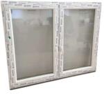 Gealan 160x130 Kétszárnyas Tokosztott Műanyag Ablak GEALAN S8000