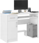 Mobene Modern számítógépasztal N10 - fehér - pepita