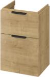 Cersanit City dulap 49.4x39.7x72 cm sub chiuveta pe perete stejar S584-118 (S584118)