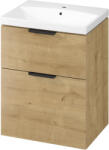 Cersanit City lavoar cu dulap 60 cm stejar S4004-134 (S4004134)