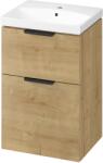 Cersanit City lavoar cu dulap 50.5 cm stejar S4004-133 (S4004133)
