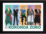 GB eye Afiș înrămat GB eye Animation: One Piece - "Pirate Hunter" Zoro (GBYDCO586)