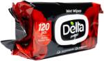 Delta Șervețele umede Delta Magic - Trandafir negru, 120 buc (3800502666073)