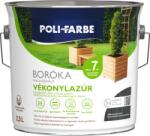 Poli-Farbe Boróka Oldószeres Fakonzerváló Vékonylazúr 2, 5l Fb06 Pasadena Fenyő