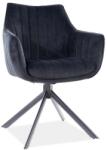 SIGNAL MEBLE Szék Azalia Velvet fekete váz / fekete BLUVEL 19 (AZALIAVCC)
