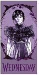 Jerry Fabrics Wednesday törölköző purple 70x140 cm (24TW052)