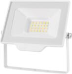 Avide Smd-led Fényvető Slim 20w 2000lm 4000k Ip44 Nw 12, 2x9, 4cm Fehér (ablrflnw-20w-w)