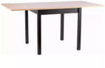 SIGNAL MEBLE Flip 60 Kinyitható Étkezőasztal Artisan Tölgy/Fekete (SIG-FLIPDAC60)