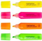 KOH-I-NOOR Marker Evidentiator, Varf Tesit, 4 Culori Neon, Koh-I-Noor (KH-K7501-4BL)