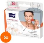 Bella Set 5 x 20 Plasturi Transparenti Bella