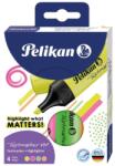Pelikan Textmarker 490, 4 Culori, Cutie Carton, Pelikan (HRZ-814058)