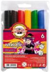 KOH-I-NOOR Markere Jumbo, Parfumate, 6 Culori, Koh-I-Noor Aromatic (KH-K1805-06A)