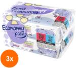 Bella Baby Happy Set 6 x 64 Servetele Umede cu Vitamina E si Alantoina Bella Baby Happy (ROC-3xBEMSCCO226)