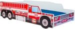 Kobi RIKO Tűzoltóautó Gyermekágy 140x70 cm - Matraccal