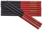 Harden Set de 12 Creioane pentru Tamplarie cu Mina Rosie / Albastra, Harden (ZH620425)