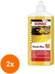SONAX Set 2 x Sampon cu Ceara, 500 ml, Sonax (DEM-2xMDR-313200)