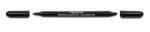 KOH-I-NOOR Marker Permanent cu 2 Capete, Negru (KH-K4223-38N)