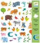Djeco - Стикери Animals 160 бр. ST1 DJ08841G