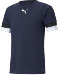 PUMA Férfi futballmez - PUMA teamRISE Jersey M fekete|kék