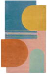 Flair Rugs Covor albastru țesut manual din lână 120x180 cm Lozenge Bright Multi - Flair Rugs Covor