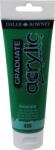 Daler-Rowney Graduate Vopsea acrilică Verde Emerald 120 ml 1 buc (<![CDATA[123120335]]>)