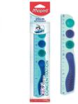Maped Kidy Learn Concentration törésálló műanyag vonalzó - különleges markolattal - 20 cm - kék (CW-IMA277900)