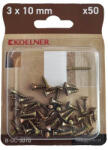 KOELNER 3x10 mm-es faforgácslapcsavar 50db/bliszter (B-UC-3010) (51620)