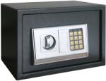 vidaXL Цифров сейф с заключване Тъмносив 35 x 25 x 25 см Стомана (42011307)