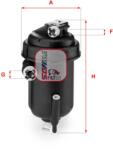SOFIMA filtru combustibil SOFIMA S 5143 GC (S 5143 GC) - automobilus
