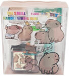  Kapibara rolleres nyomdakészlet tintapárnával (KNC-671194)