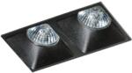 AZzardo Pio beépíthető lámpa, fekete, GU10, 2x50W, AZ-1720 (AZ-1720)